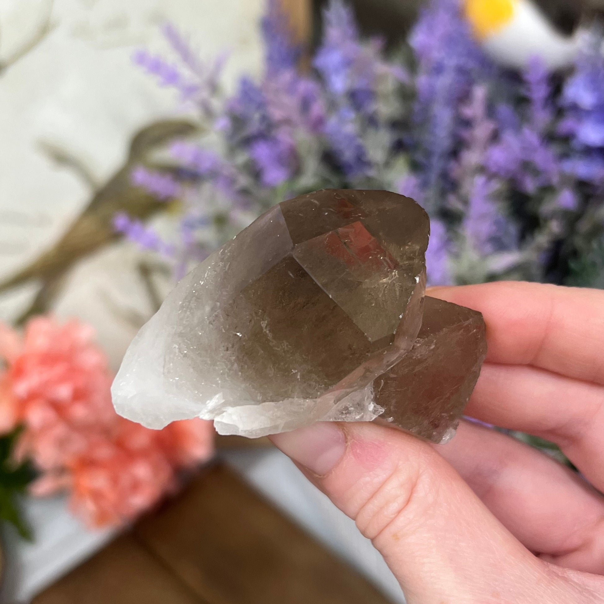 High Quality Natural Smoky Quartz from Brazil | Smoky Quartz Cluster