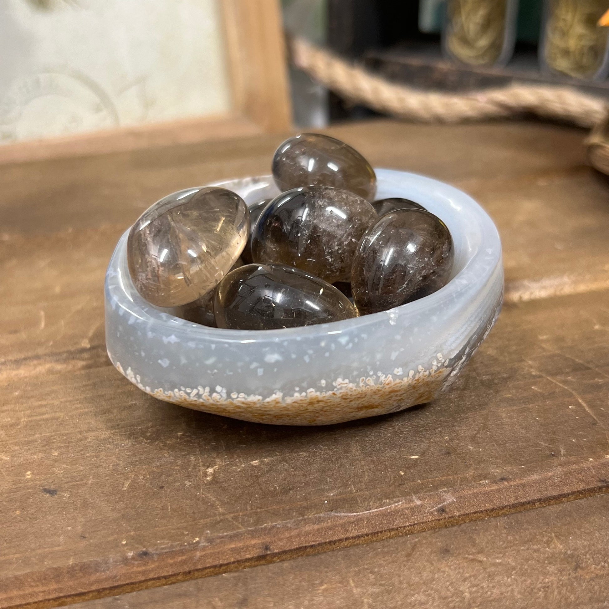 Agate Bowl | Crystal Bowl | Banded Agate