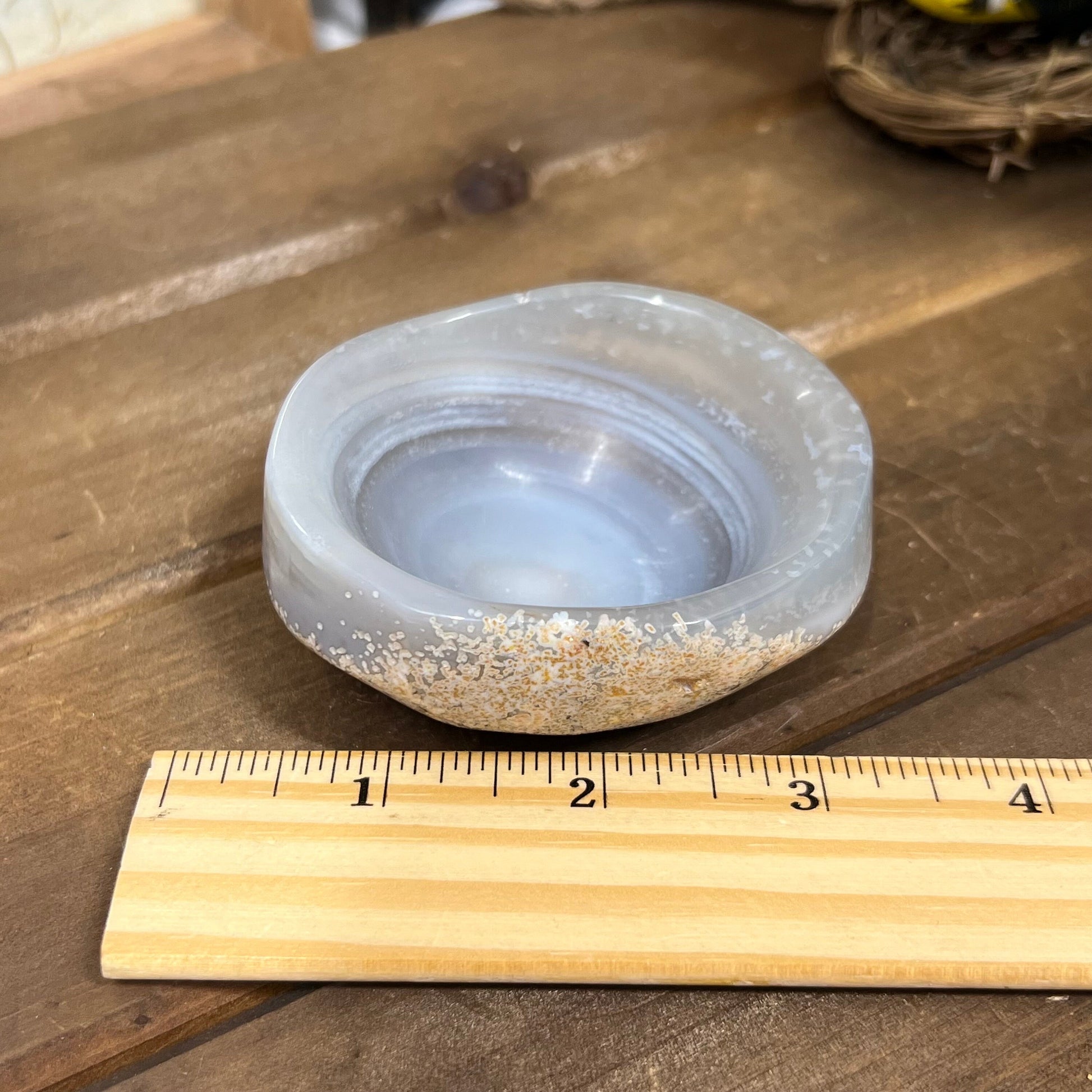 Agate Bowl | Crystal Bowl | Banded Agate