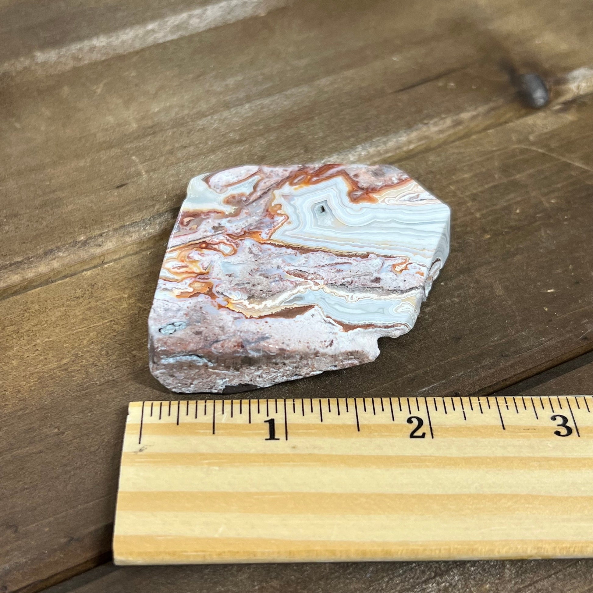 Small Mexican Lace Agate Slab