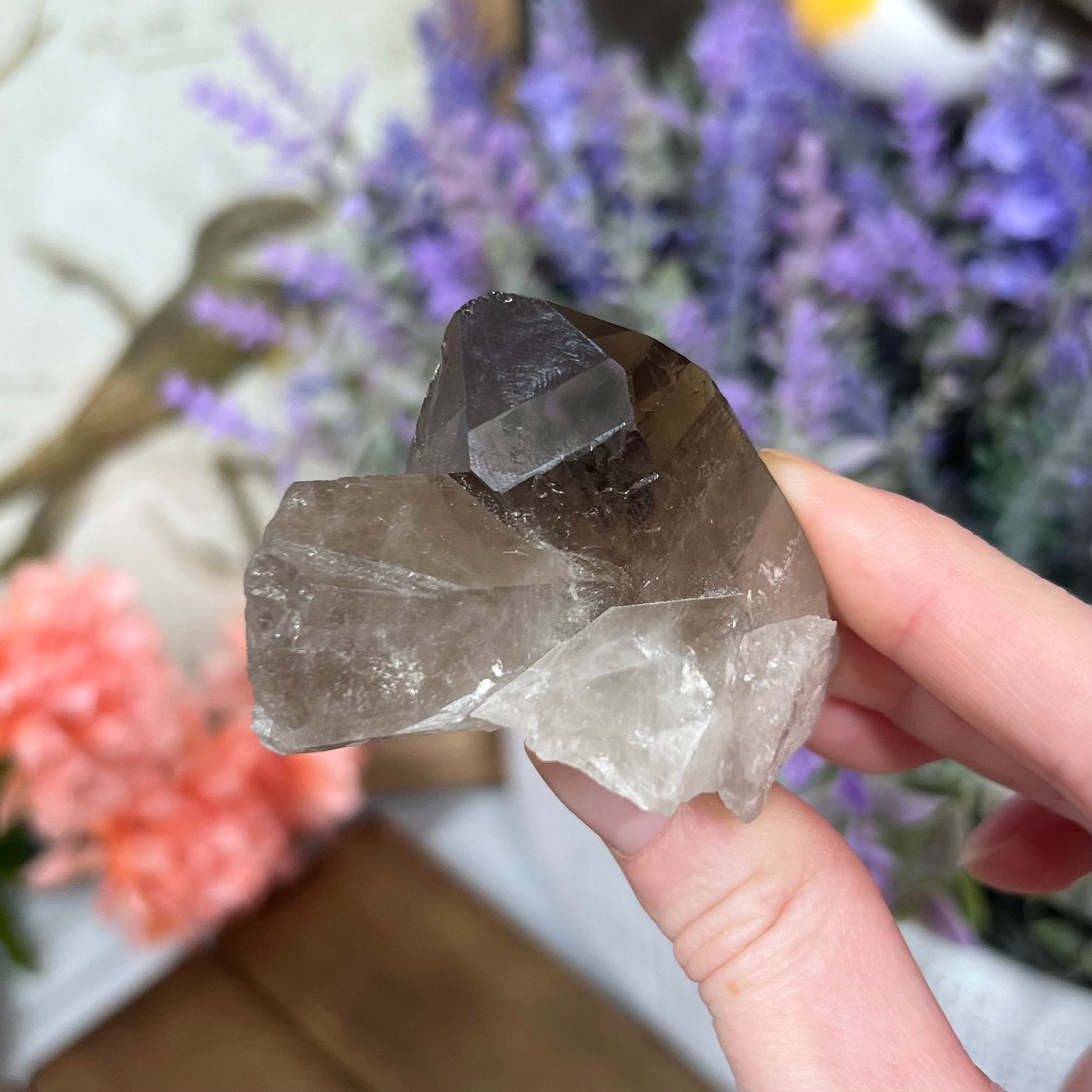 High Quality Natural Smoky Quartz from Brazil | Smoky Quartz Cluster