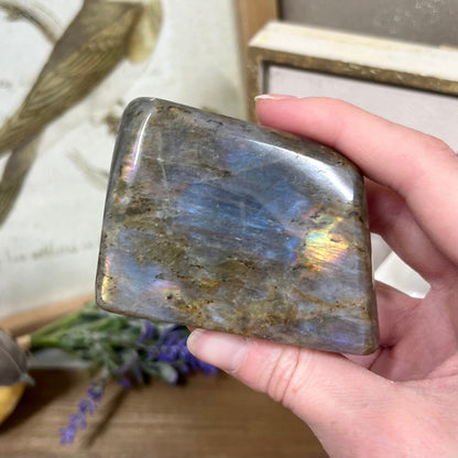 Light Blue Labradorite Freeform | Rainbow Lab Freeform