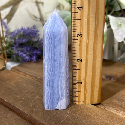 High Quality Blue Lace Agate Tower