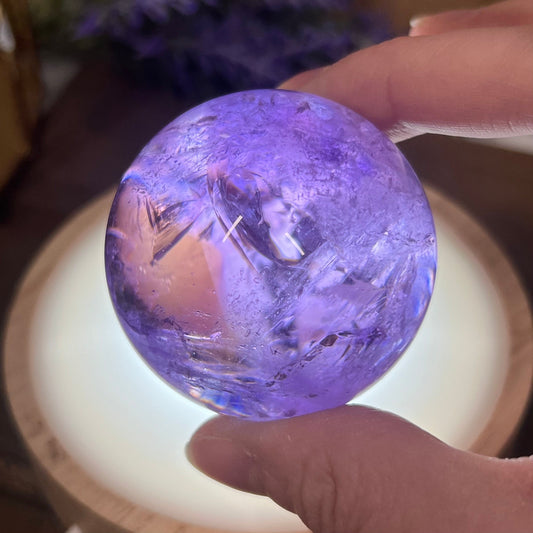 High Grade Ametrine Sphere | Amethyst Sphere