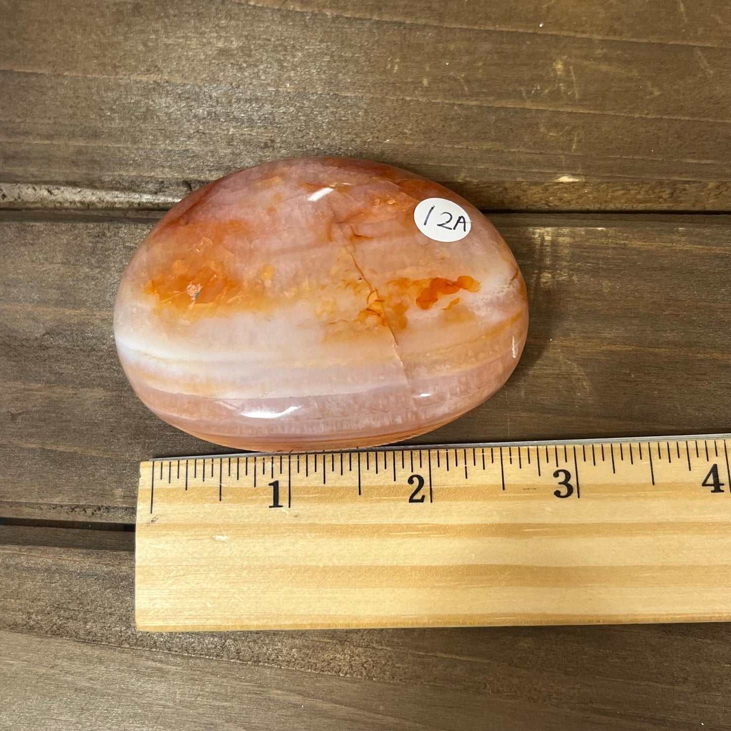 Carnelian Palm Stone