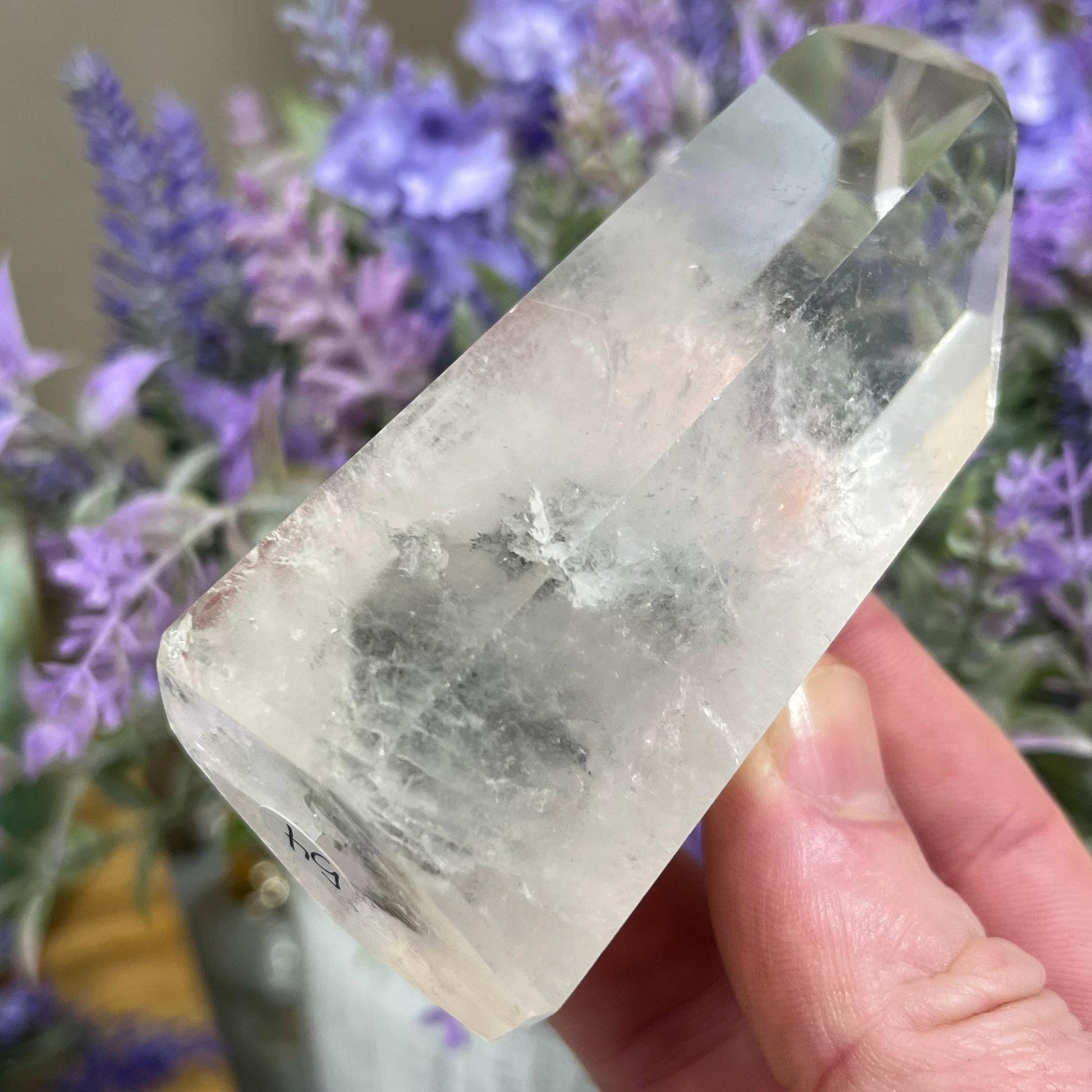 Brazilian Quartz Tower with Garden Quartz