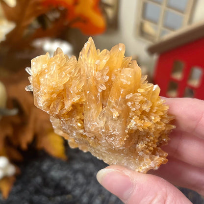 Dogtooth Calcite Specimen | Orange Dogtooth Calcite