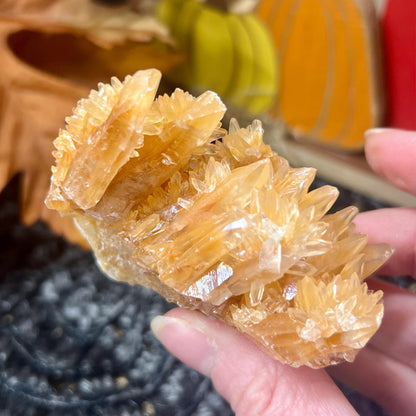 Dogtooth Calcite Specimen | Orange Dogtooth Calcite