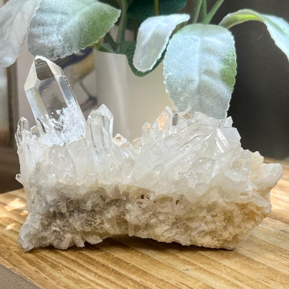 High Grade Lemurian Quartz Cluster from Colombia