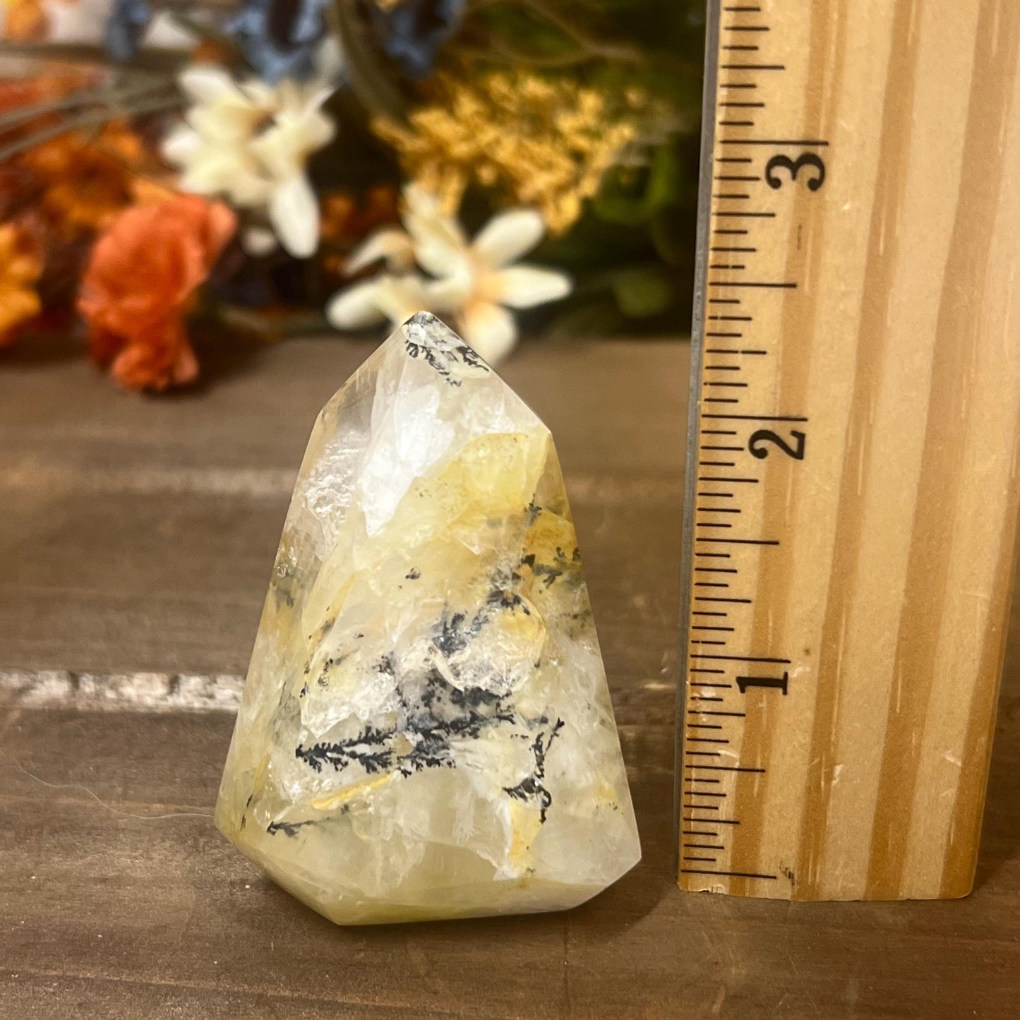 Dendritic Golden Healer | Yellow Hematoid Quartz | Dendritic Quartz