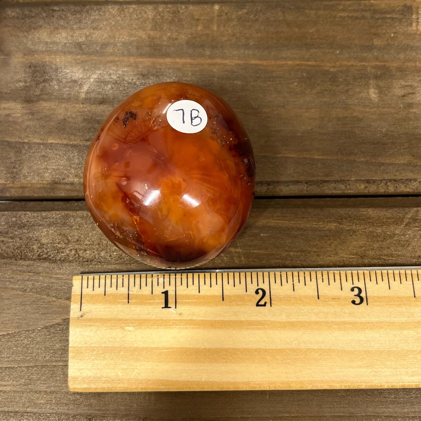 Carnelian Palm Stone