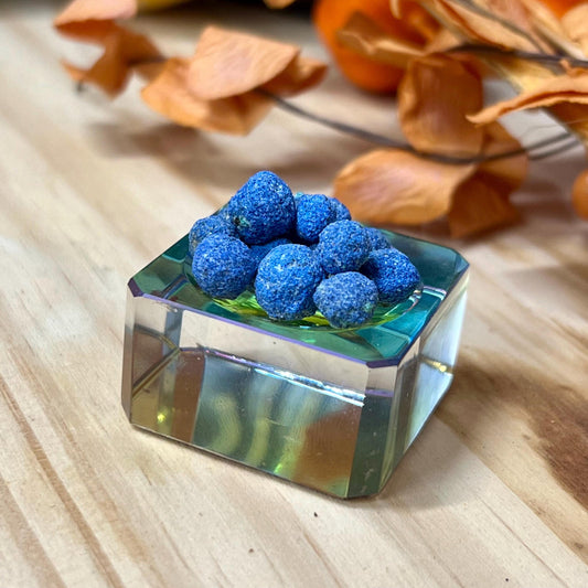 Tiny Natural Azurite Blueberry from Utah, USA