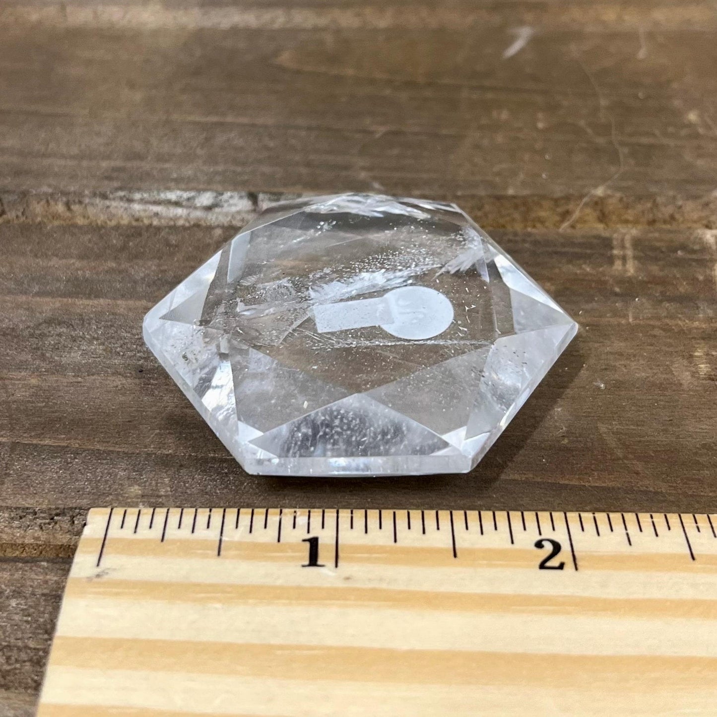 Clear Quartz Hexagon | Quartz Star of David | Crystal Magen David