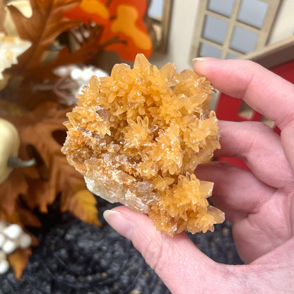 Dogtooth Calcite Specimen | Orange Dogtooth Calcite