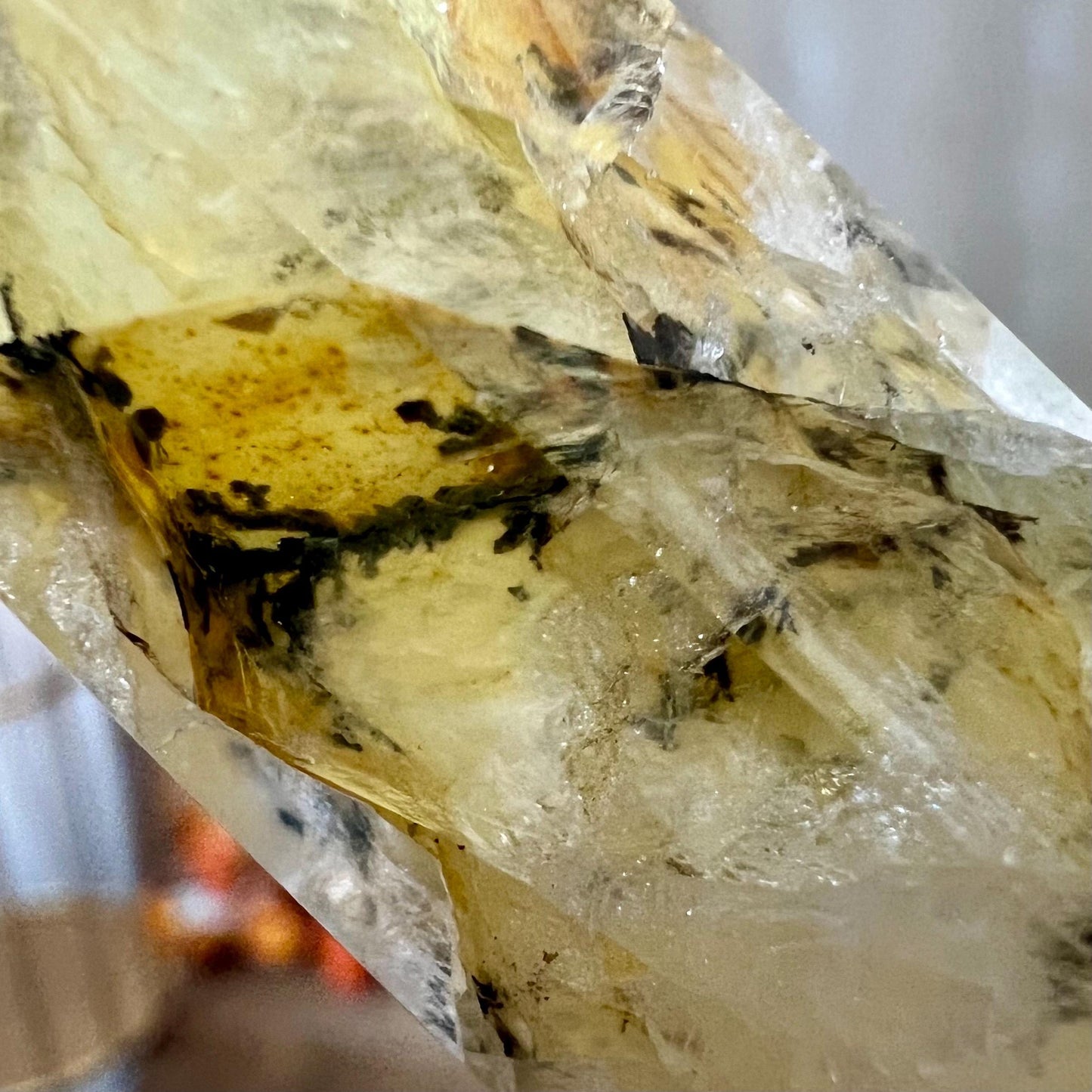 Dendritic Golden Healer | Yellow Hematoid Quartz | Dendritic Quartz