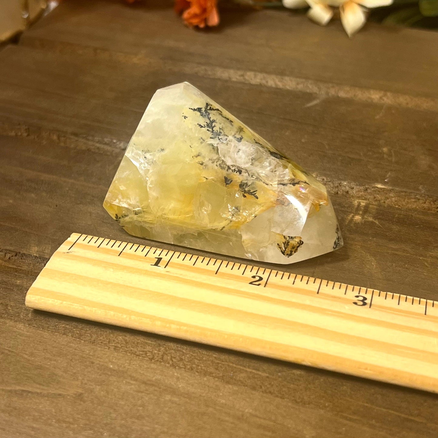 Dendritic Golden Healer | Yellow Hematoid Quartz | Dendritic Quartz