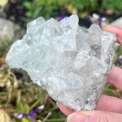 Amazing Linwood Calcite Specimen | Marcasite Included Calcite | Marcasite Phantoms | Iowa Minerals