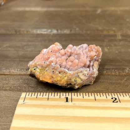 Raw Pink Chalcedony Specimen from Morocco