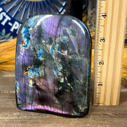 Large High Quality Purple Labradorite Freeform | Pink Labradorite