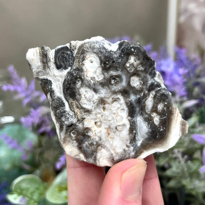 Rough Acid Washed Zebra Calcite