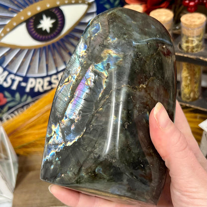 XL High Quality Purple Labradorite Freeform | Sunset Lab - WOBBLE