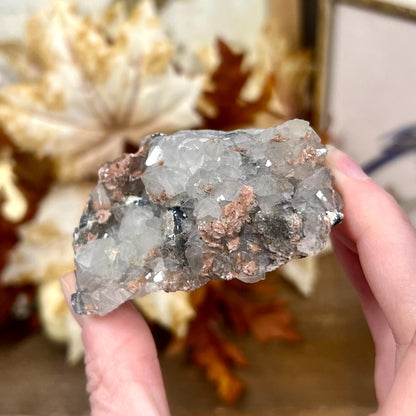 Barite and Quartz Specimen from Morocco | Mixed Mineral Specimen