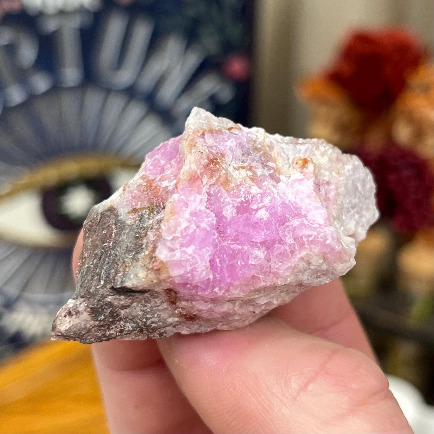 Cobalto Calcite Specimen | Raw Pink Cobalto Calcite