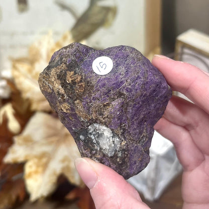 Raw Purpurite Chunk | Flashy Purpurite