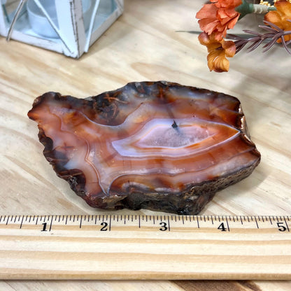 Carnelian Slab | Banded Agate | Carnelian Agate | Banded Carnelian