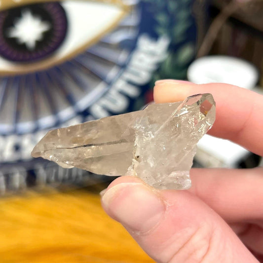 Small Smoky Quartz Point from Brazil | Smoky Quartz Cluster | Brazilian Smoky Quartz