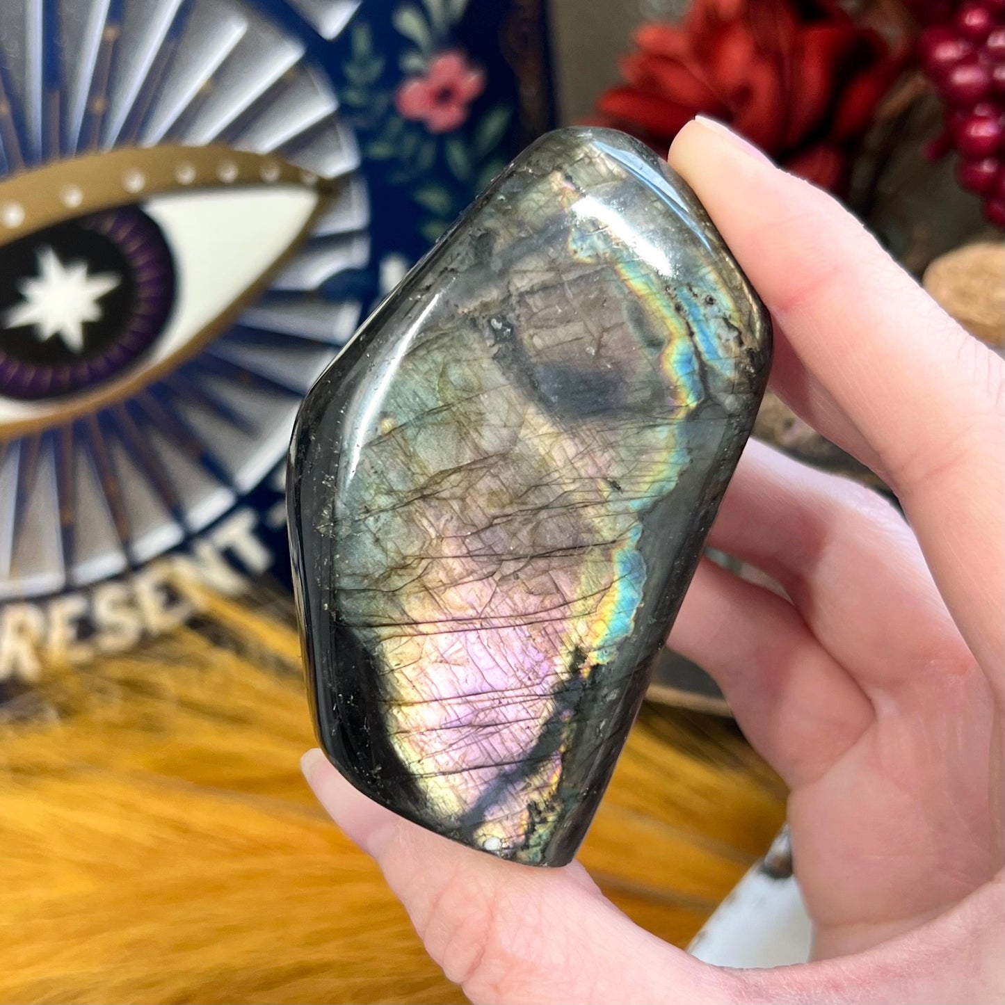 High Quality Rainbow Labradorite Freeform | Pastel Labradorite | Silver Lab Freeform