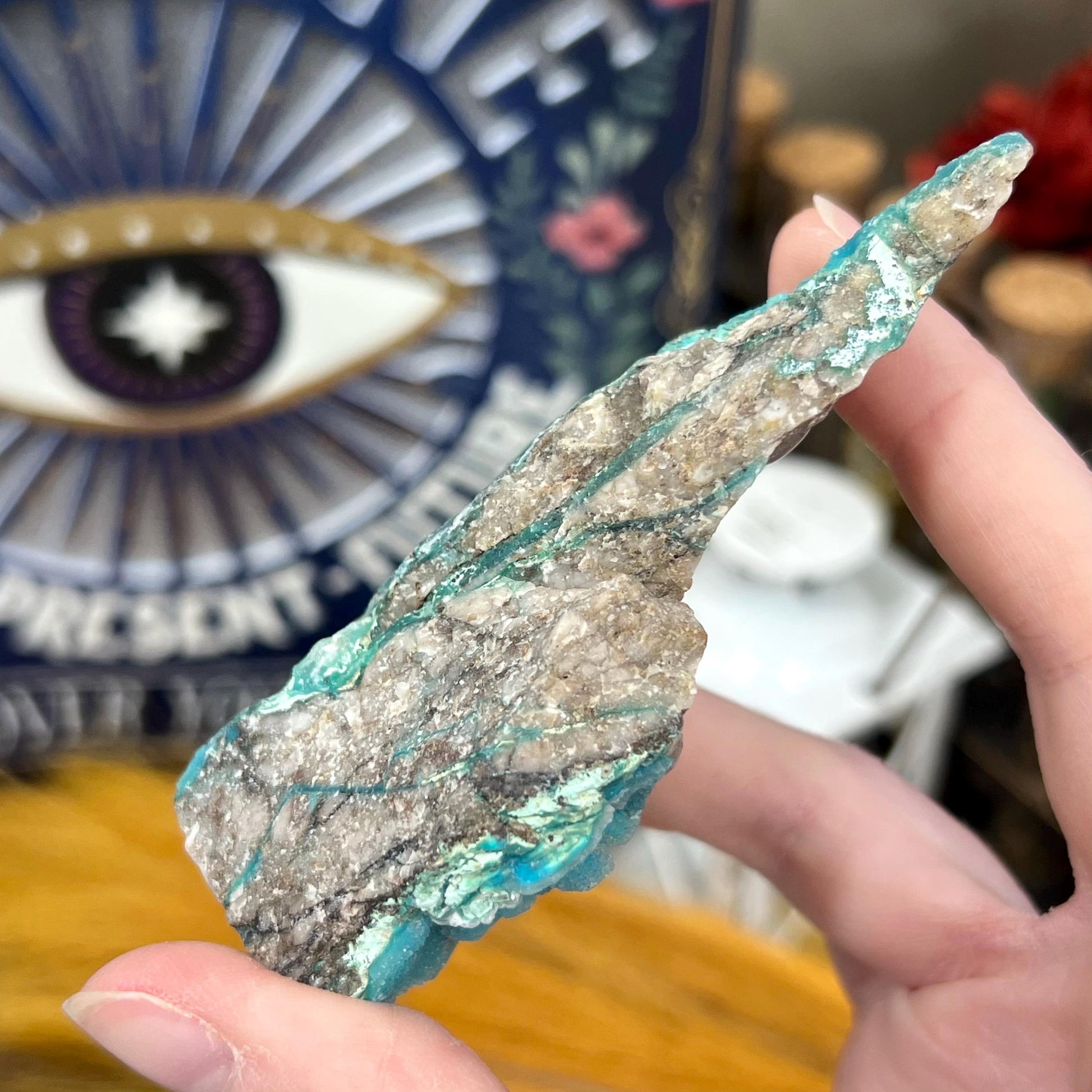 Raw Chrysocolla Specimen | Gem Silica Chrysocolla