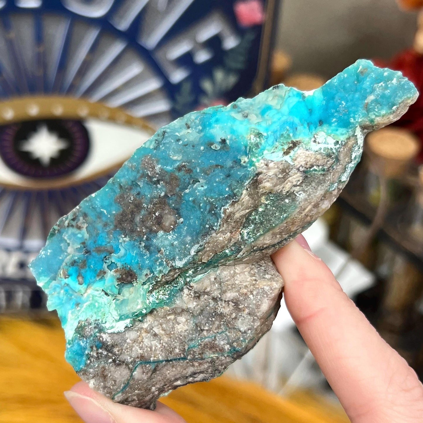 Raw Chrysocolla Specimen | Gem Silica Chrysocolla