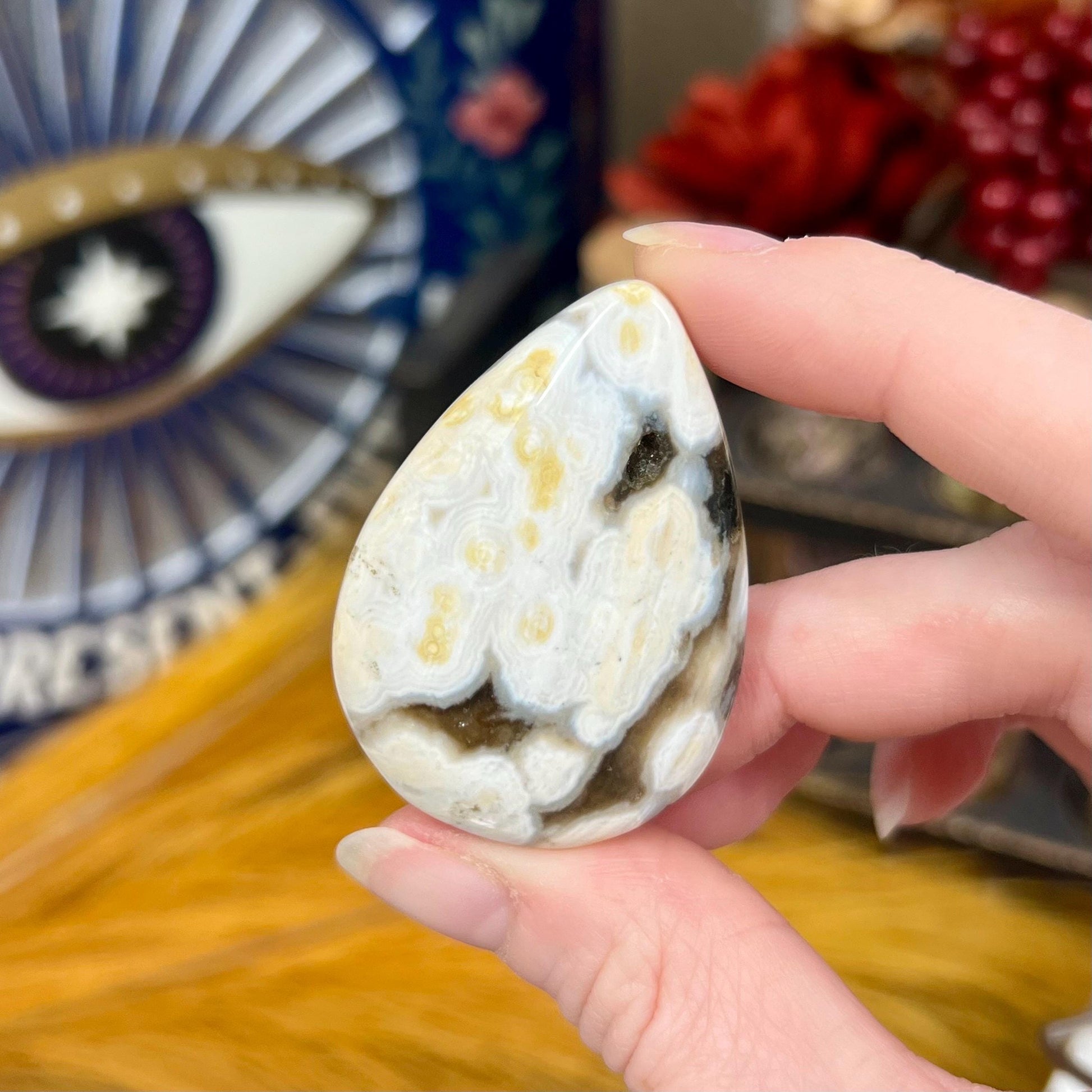 Large Ocean Jasper Cab | Ocean Jasper Cabochon