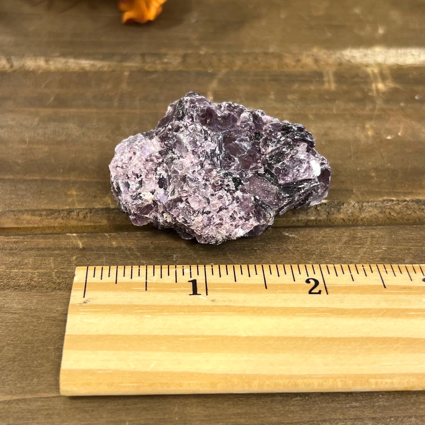 Raw Purple Mica Cluster | Raw Lepidolite | Gem Lepidolite | Purple Mica on Quartz