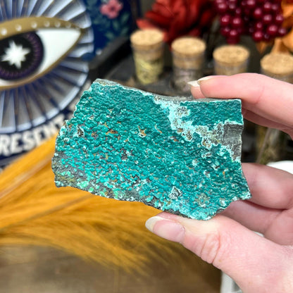 Raw Chrysocolla Malachite Specimen | Gem Silica Chrysocolla