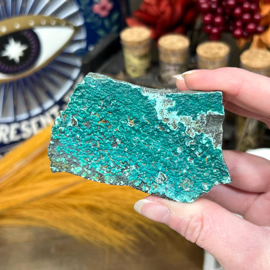 Raw Chrysocolla Malachite Specimen | Gem Silica Chrysocolla