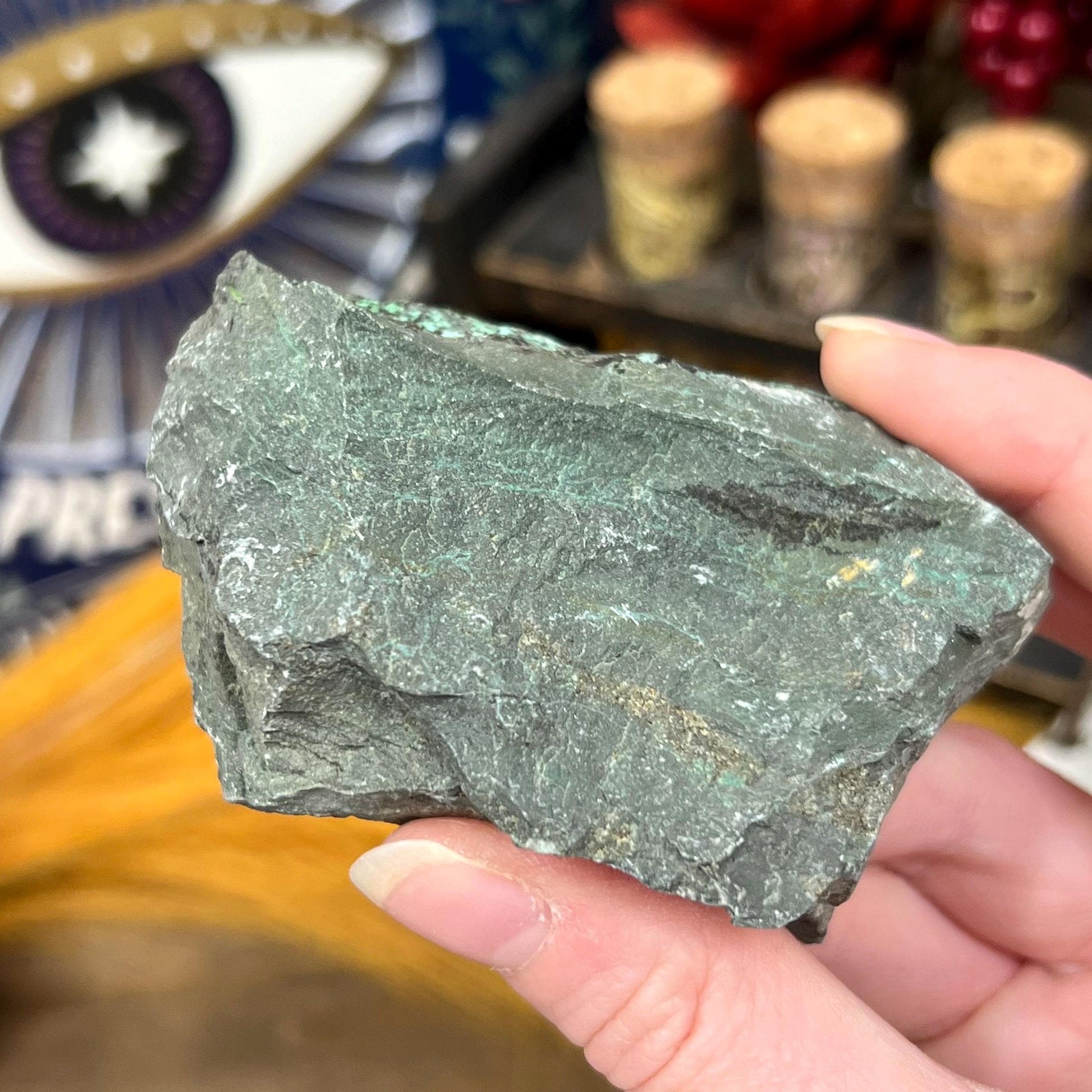 Raw Chrysocolla Malachite Specimen | Gem Silica Chrysocolla