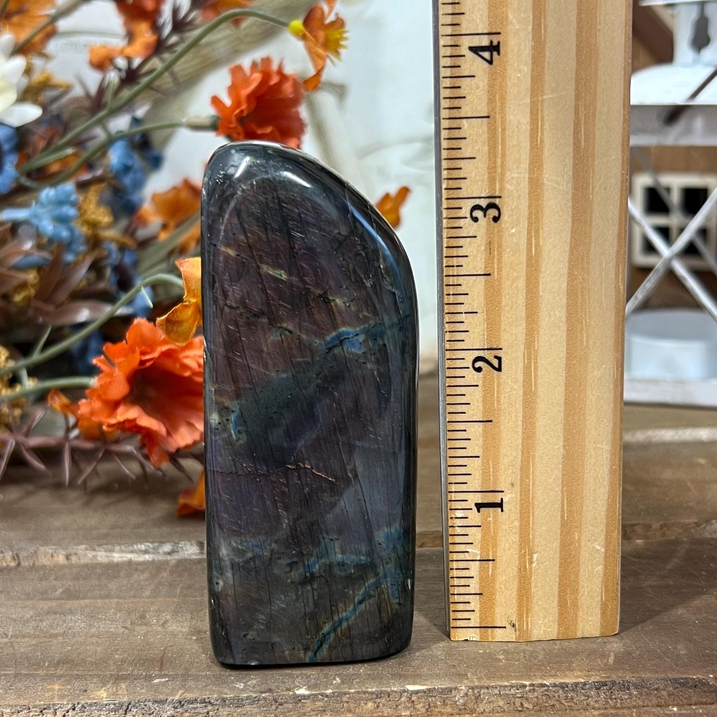 High Quality Small Purple Labradorite Freeform - WOBBLE, PLEASE READ