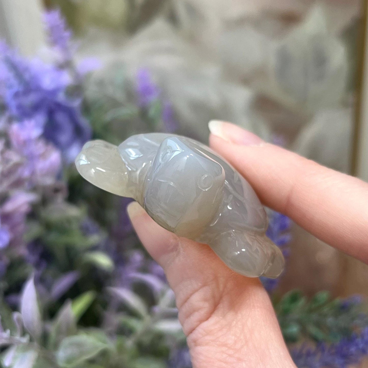 Agate Sea Turtle | Crystal Turtle Carving