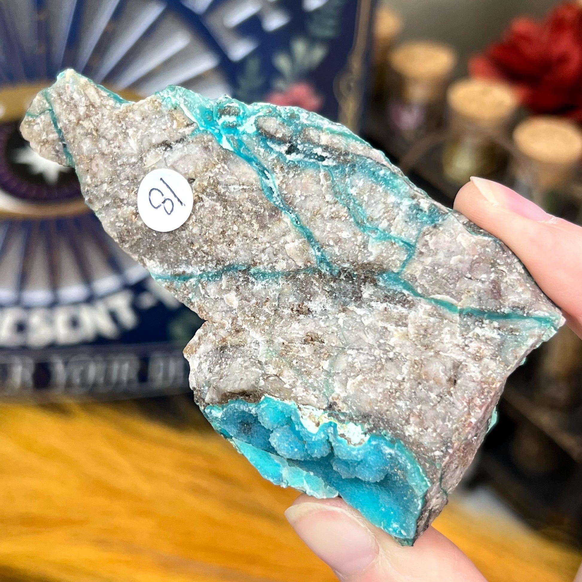 Raw Chrysocolla Specimen | Gem Silica Chrysocolla