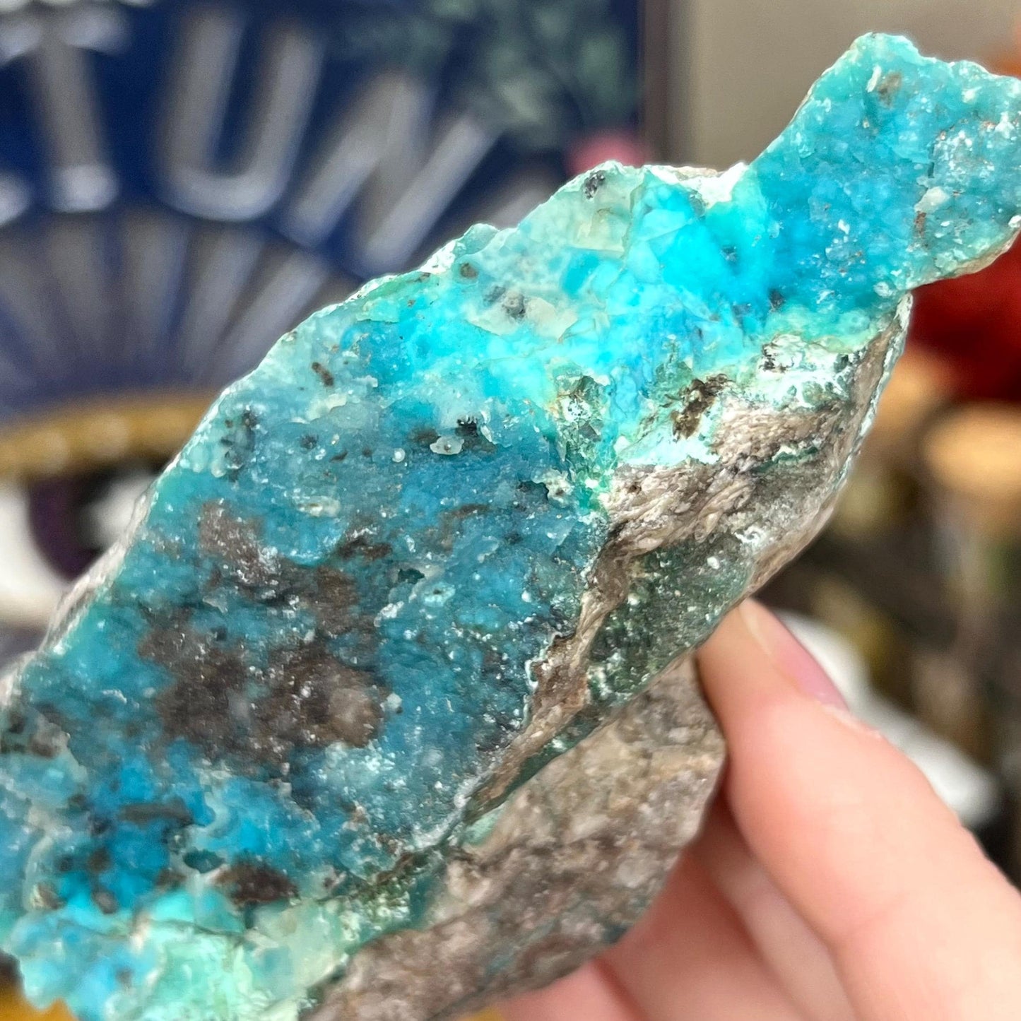 Raw Chrysocolla Specimen | Gem Silica Chrysocolla