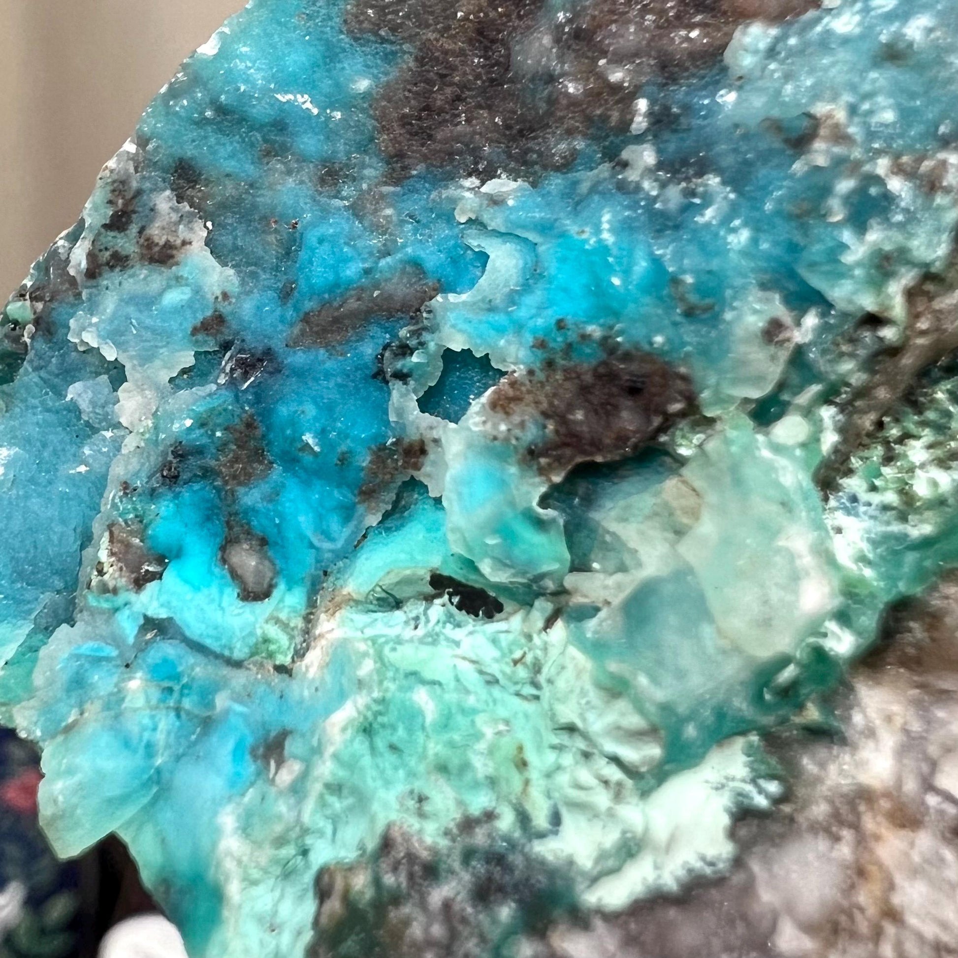 Raw Chrysocolla Specimen | Gem Silica Chrysocolla