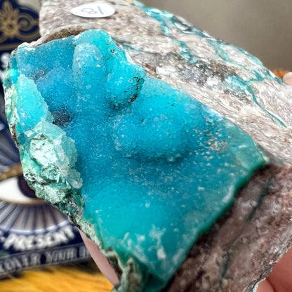 Raw Chrysocolla Specimen | Gem Silica Chrysocolla