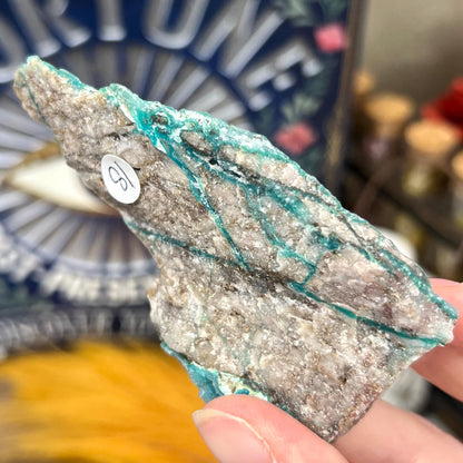 Raw Chrysocolla Specimen | Gem Silica Chrysocolla