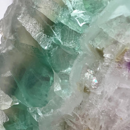 Large Green Fluorite Slab - WOBBLE, PLEASE READ