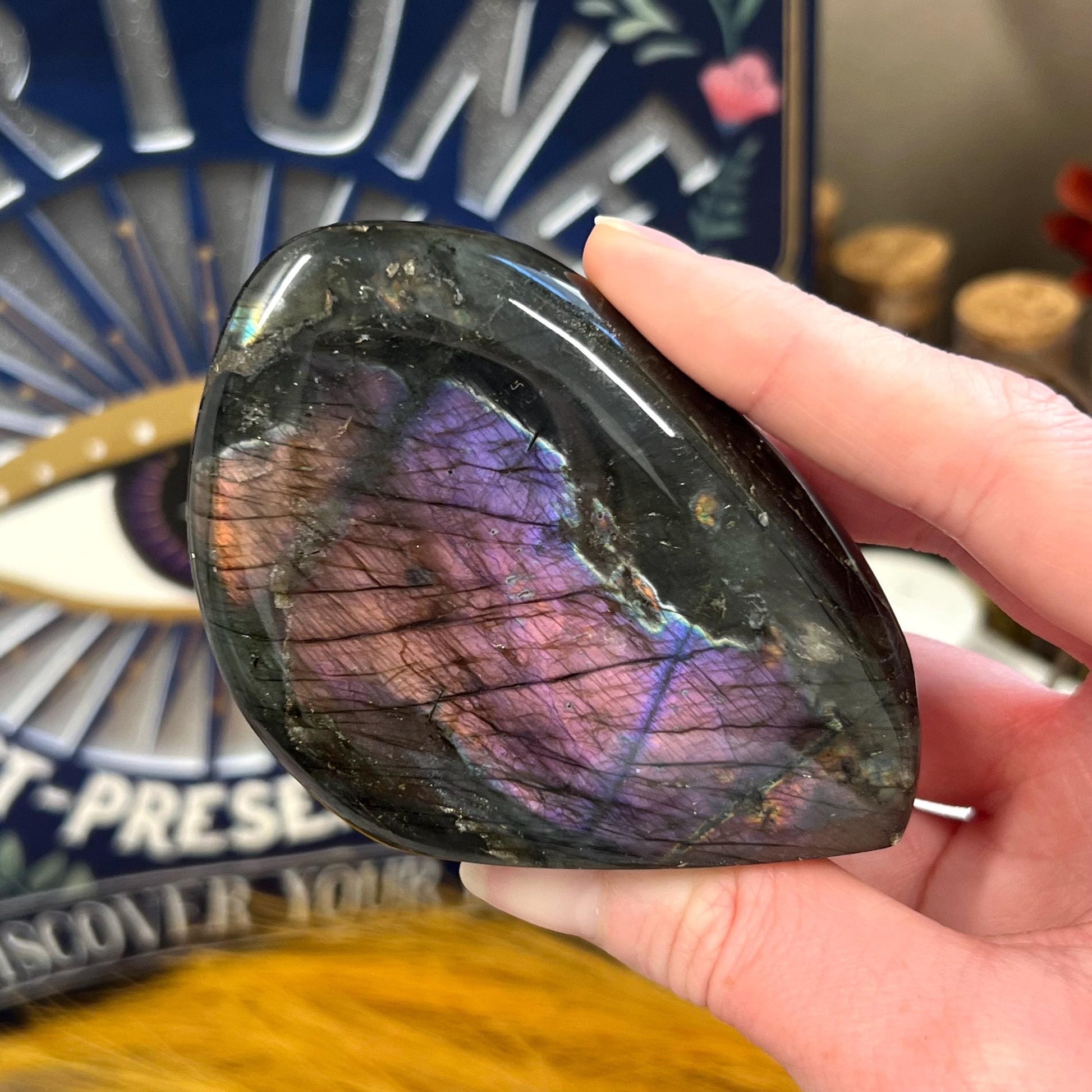 Purple Labradorite Freeform | Pink Labradorite