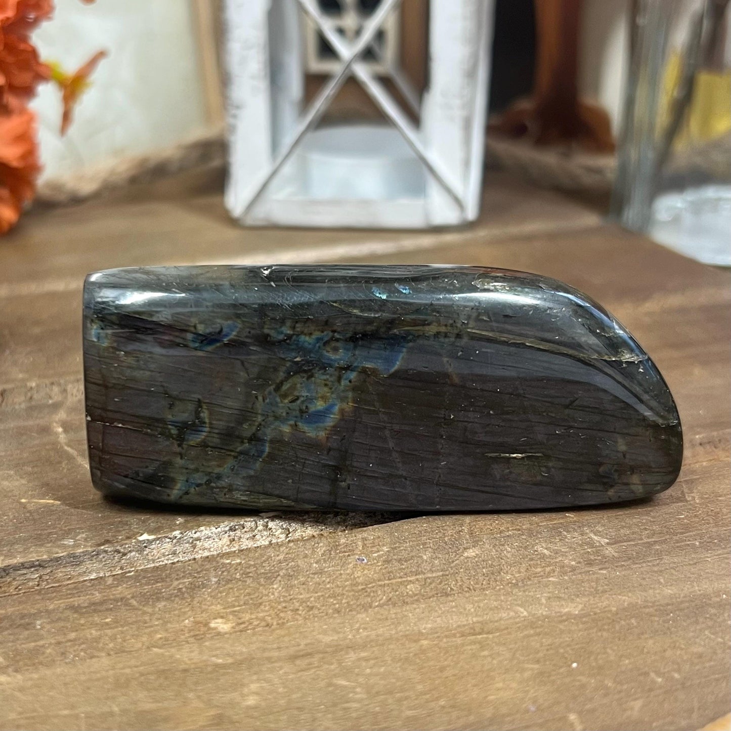 High Quality Small Purple Labradorite Freeform - WOBBLE, PLEASE READ