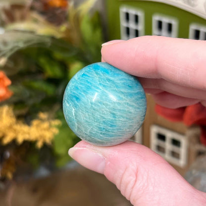 Small Amazonite Sphere | Flashy Amazonite