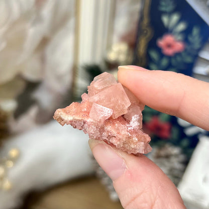 Mini Pink Halite Specimen from Searles Lake, California